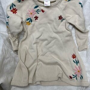 Hanna Anderson embroidered Sweater Dress